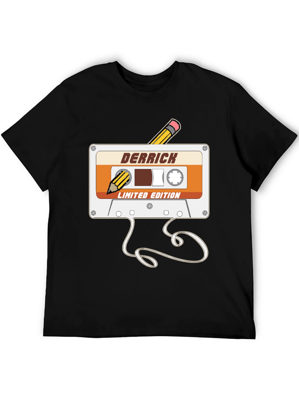 Retro DERRICK Mixtape Limited Edition Graphic Tee