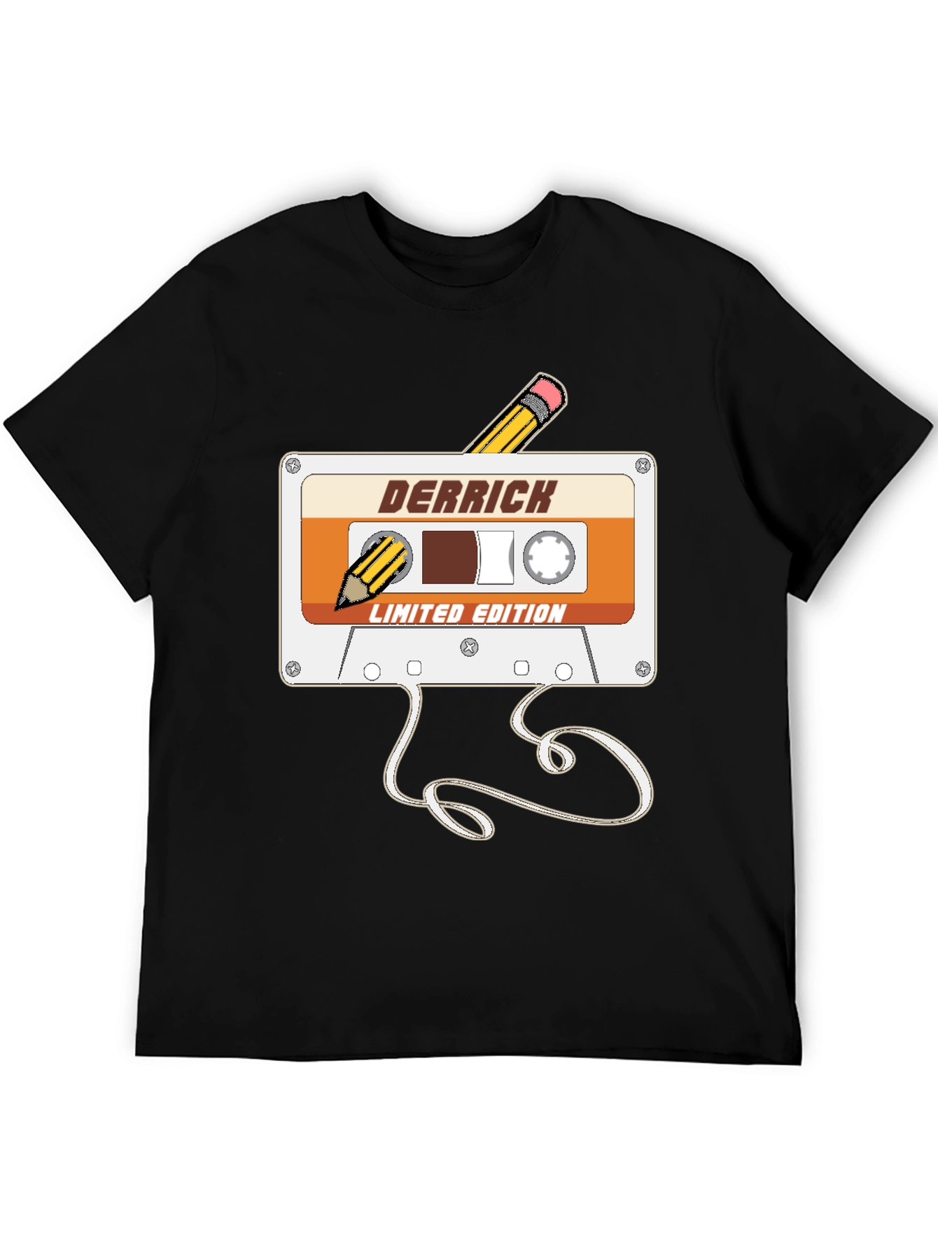 Retro DERRICK Mixtape Limited Edition Graphic Tee