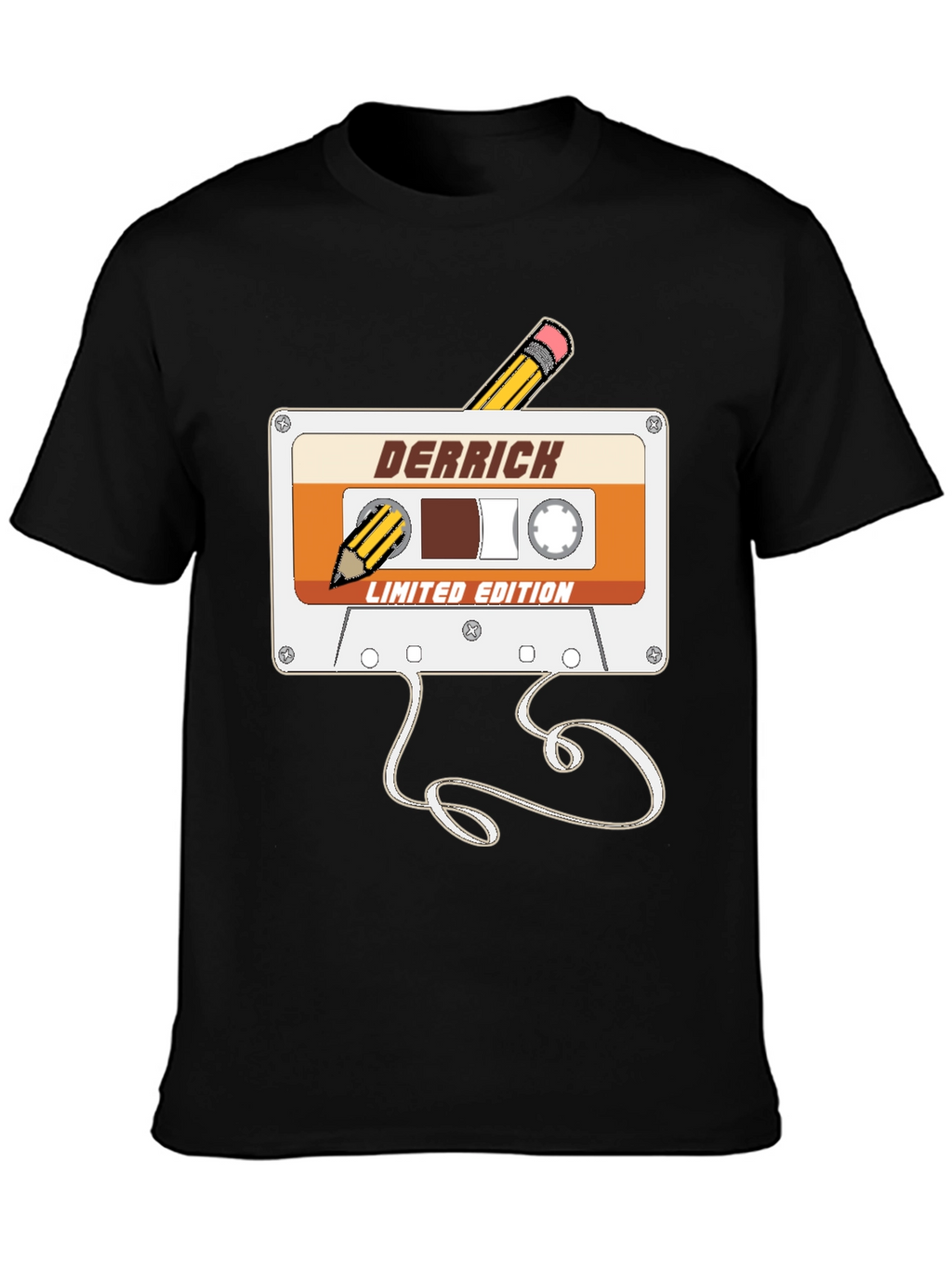 Retro DERRICK Mixtape Limited Edition Graphic Tee