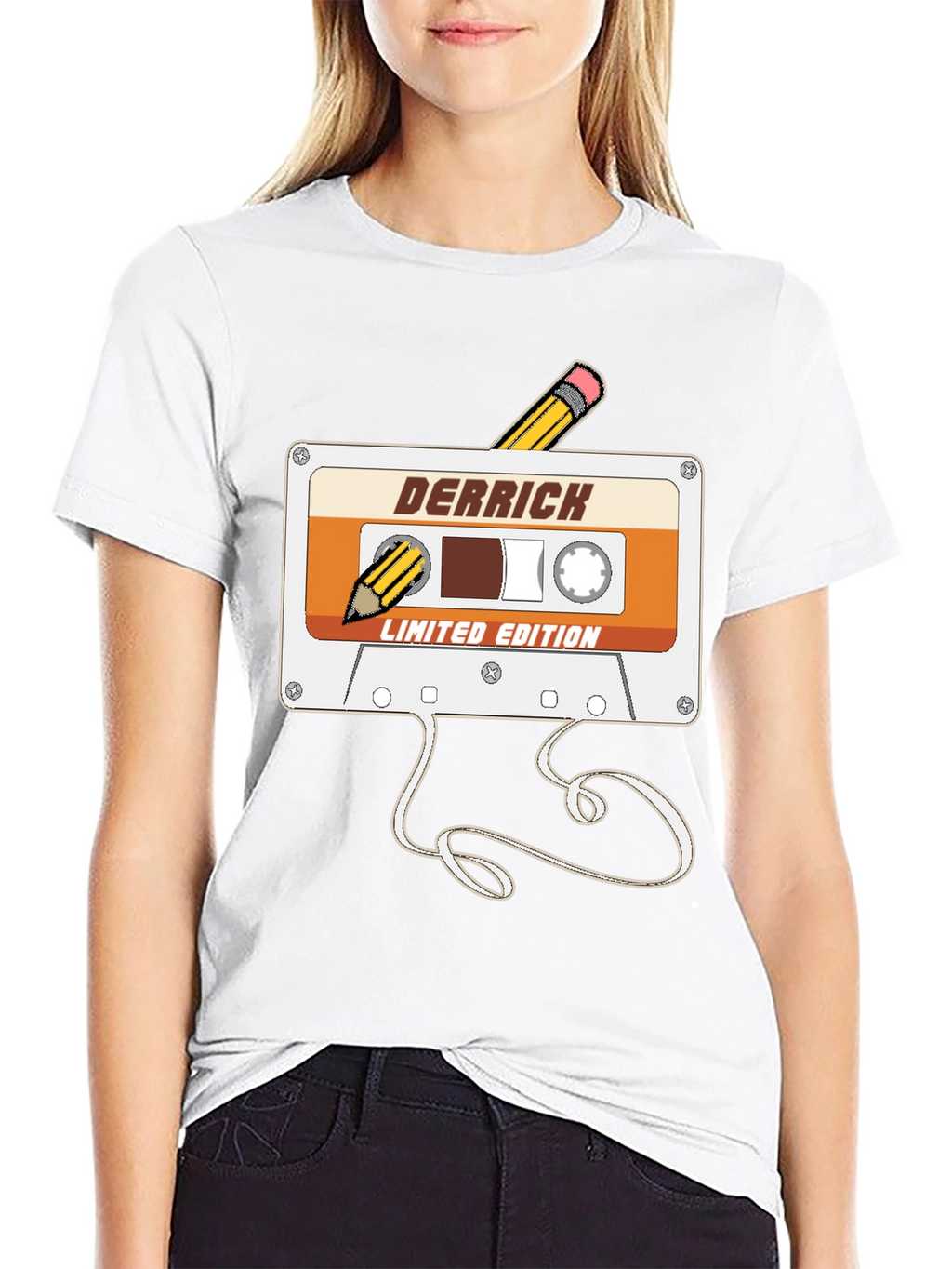 Retro DERRICK Mixtape Limited Edition Graphic Tee