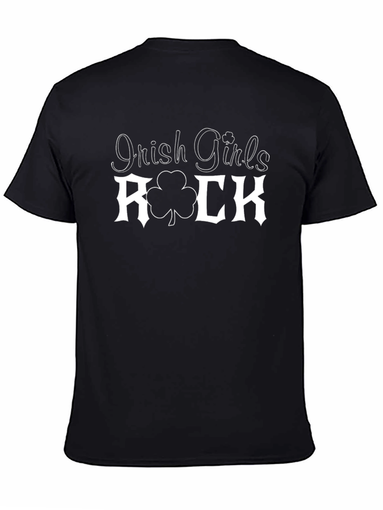 Irish Girls Rock T-Shirt Shamrock St. Patricks Day