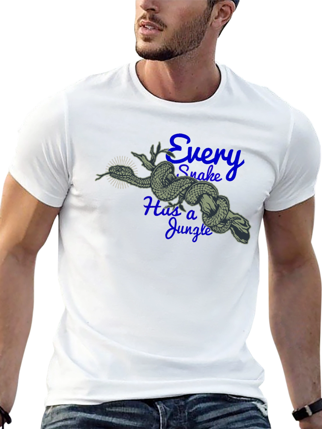 Every Snake Has A Jungle Graphic T-Shirt