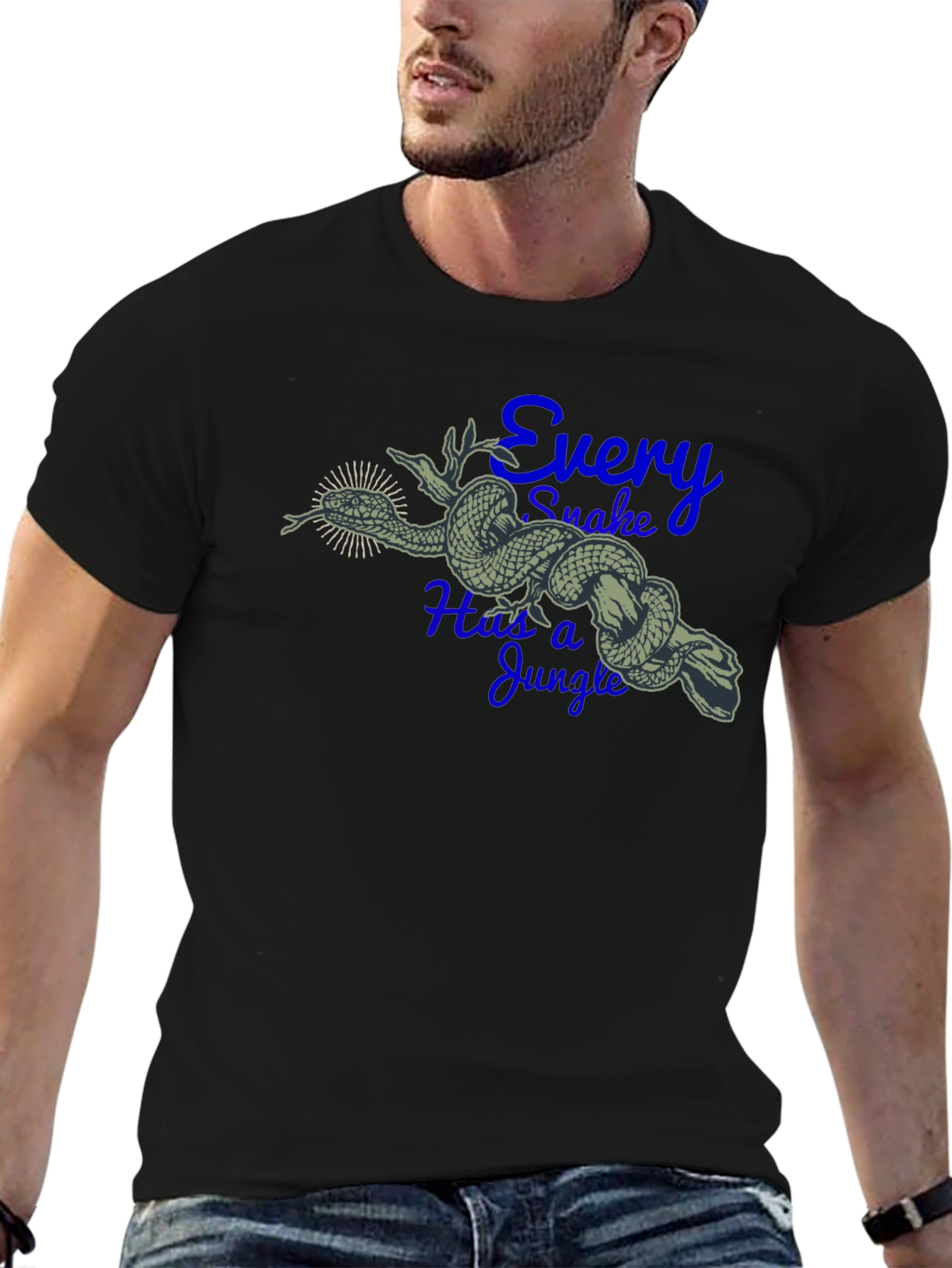 Every Snake Has A Jungle Graphic T-Shirt