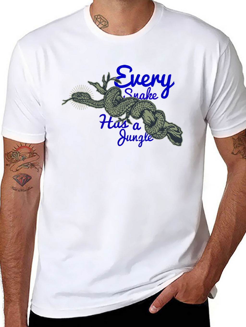 Every Snake Has A Jungle Graphic T-Shirt