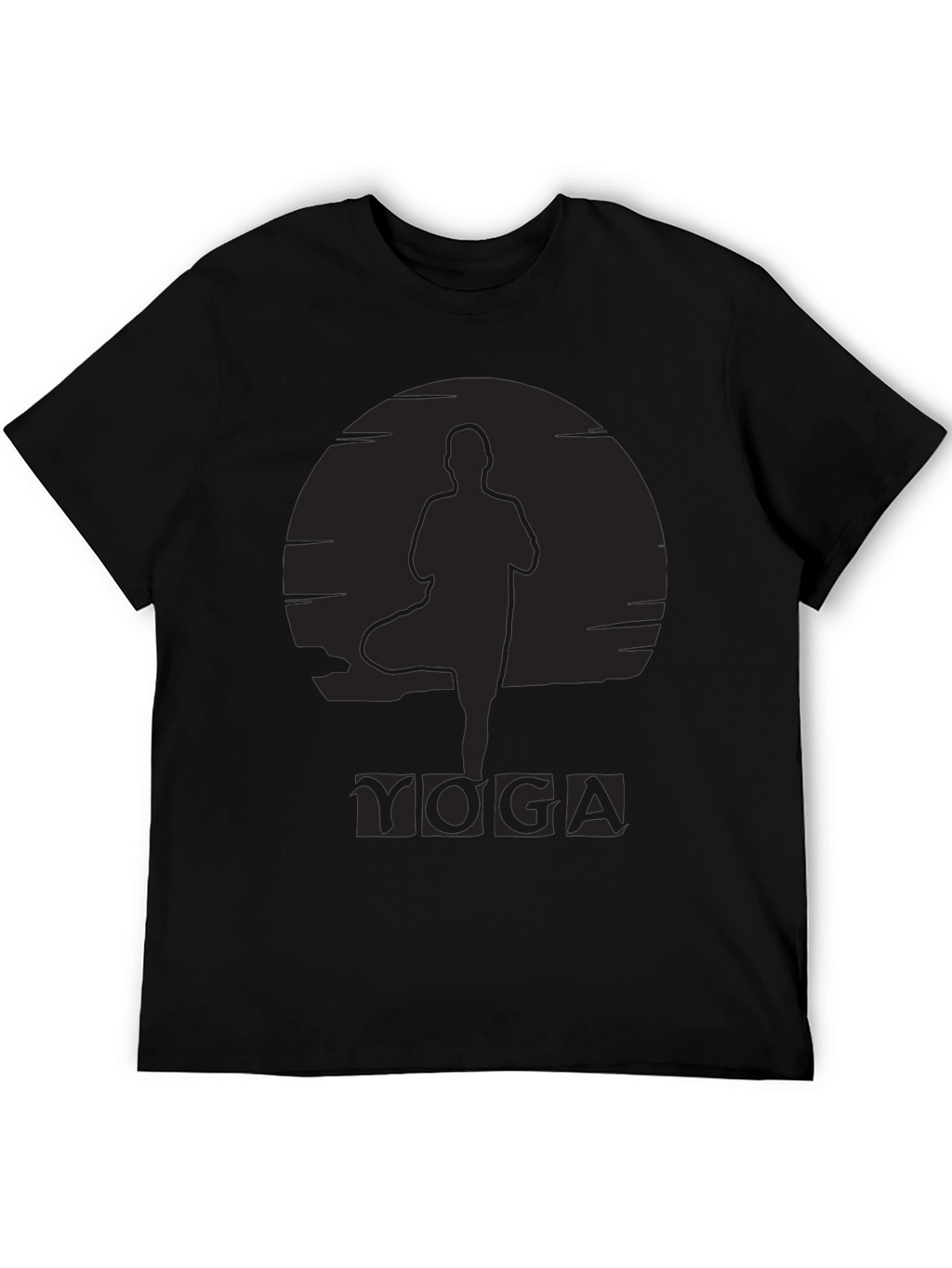 Yoga Silhouette Graphic T-Shirt