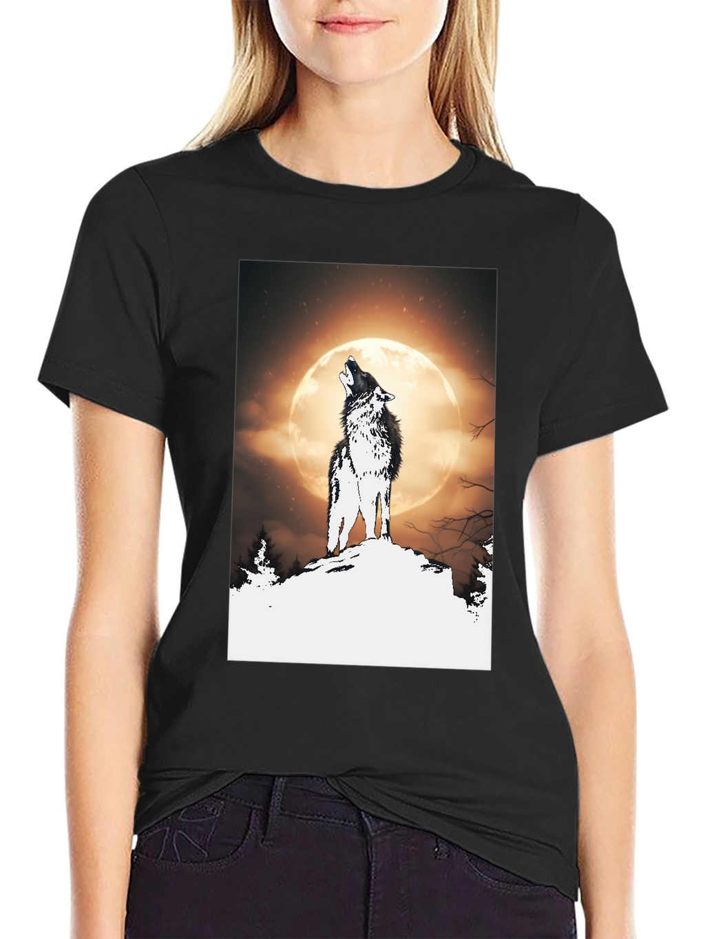 Wolf Moon Graphic Tee