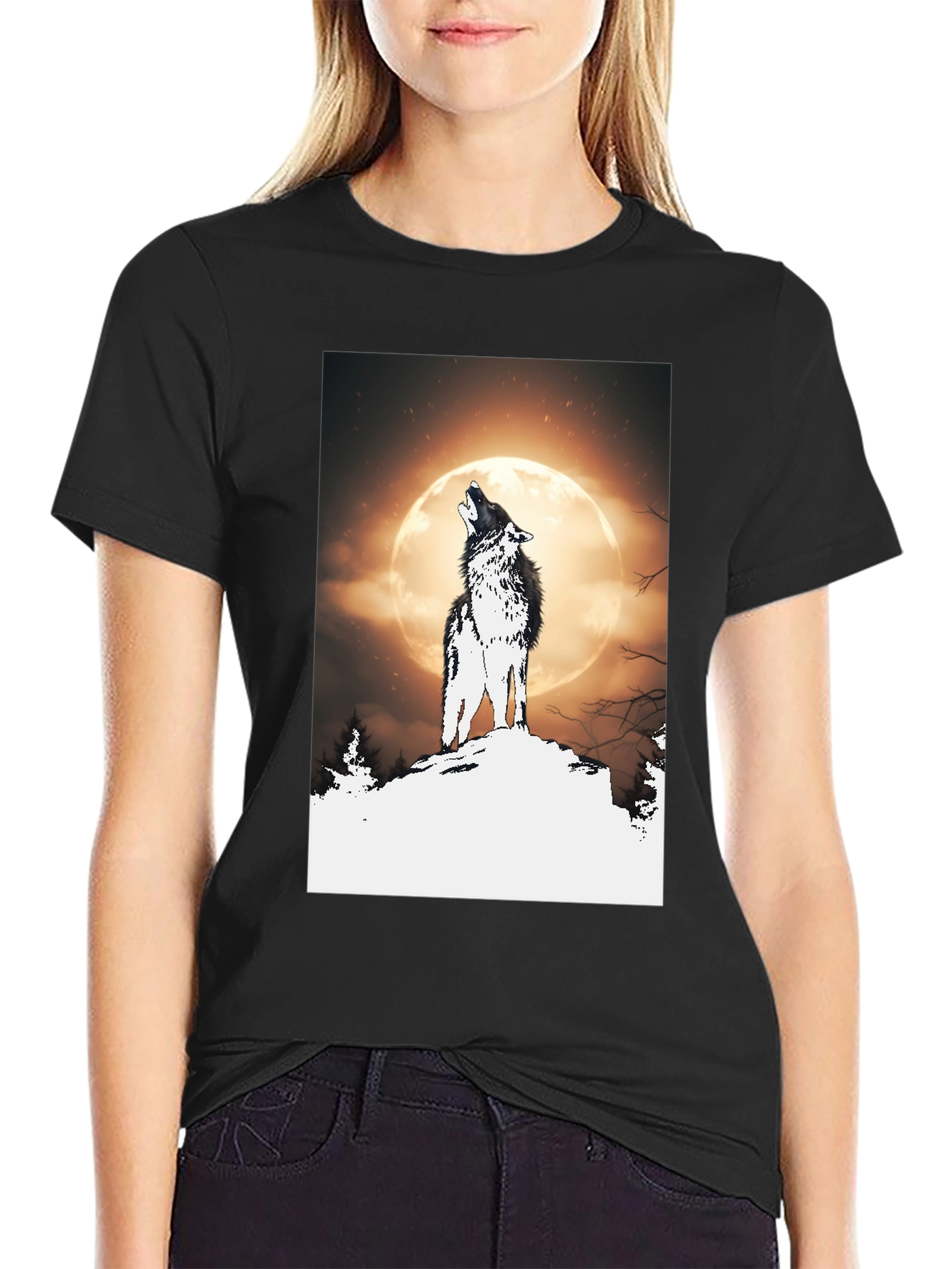 Wolf Moon Graphic Tee