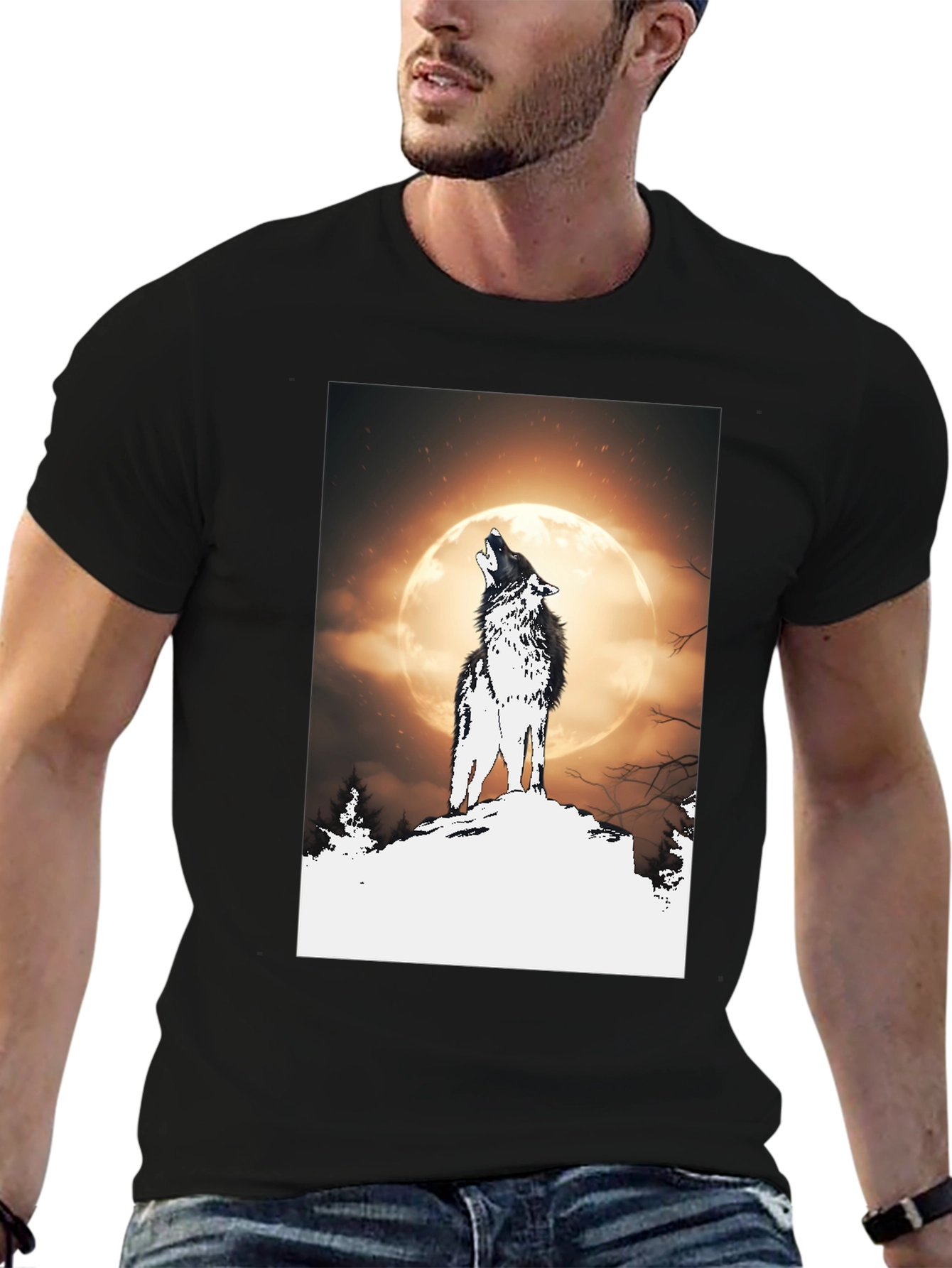 Wolf Moon Graphic Tee