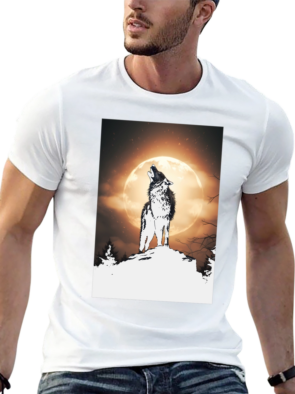 Wolf Moon Graphic Tee