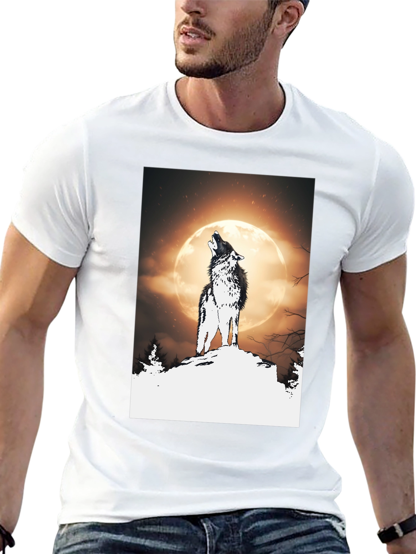 Wolf Moon Graphic Tee