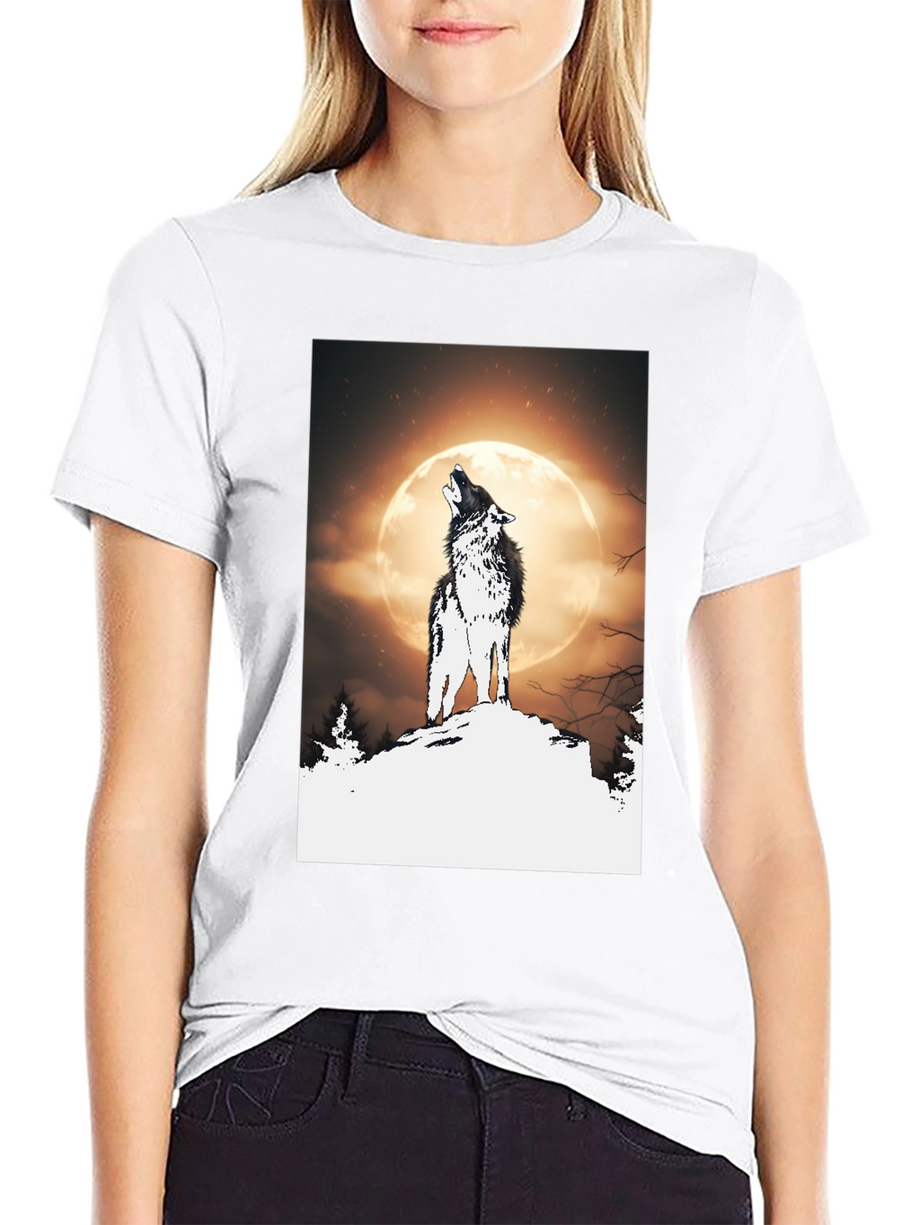 Wolf Moon Graphic Tee