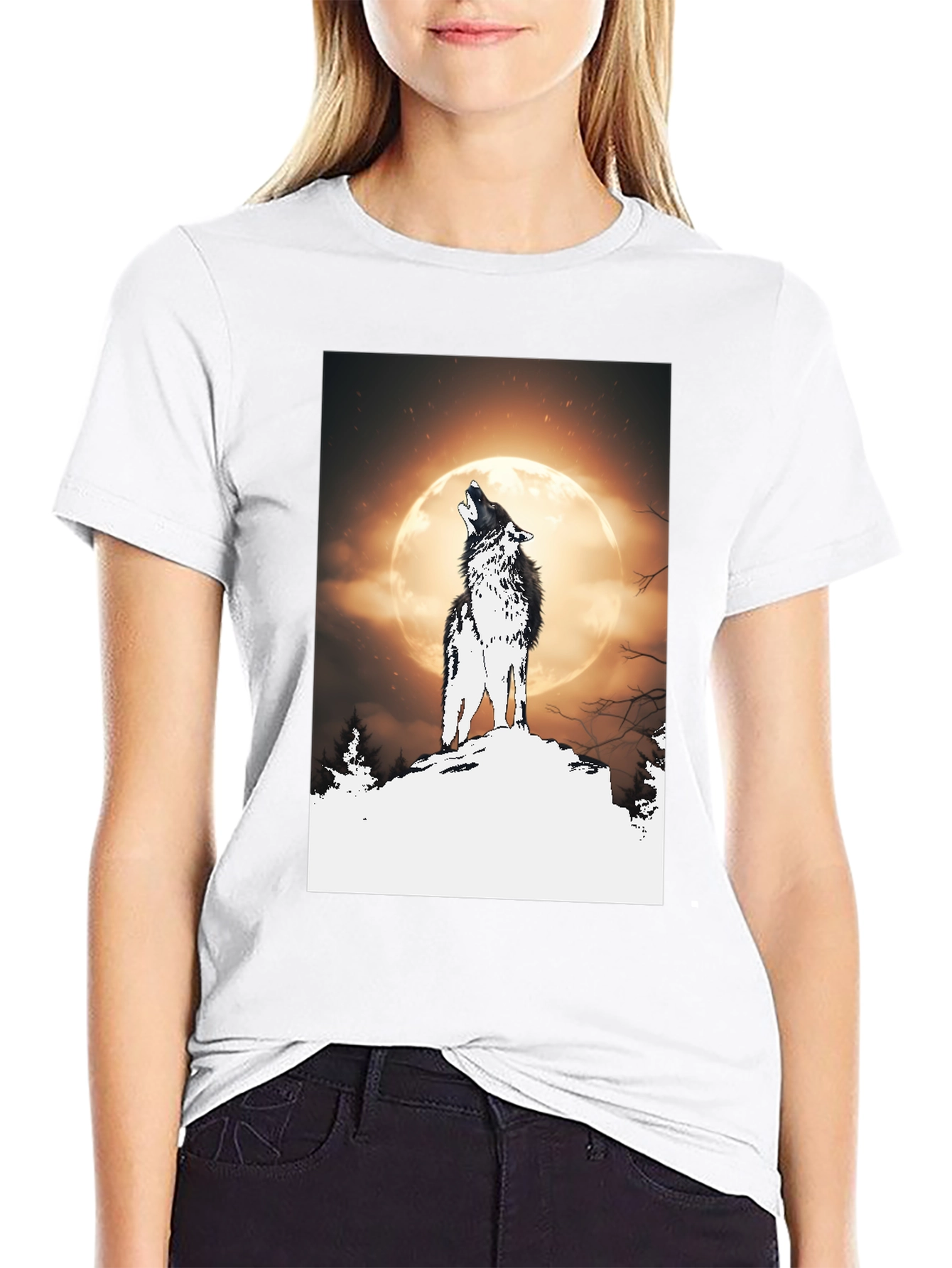 Wolf Moon Graphic Tee