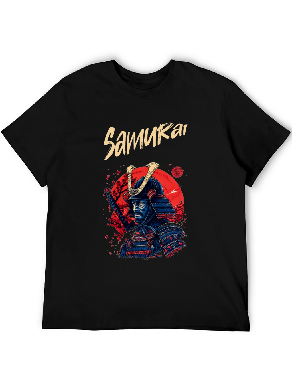 Samurai Warrior T-Shirt - Cool Graphic Tee