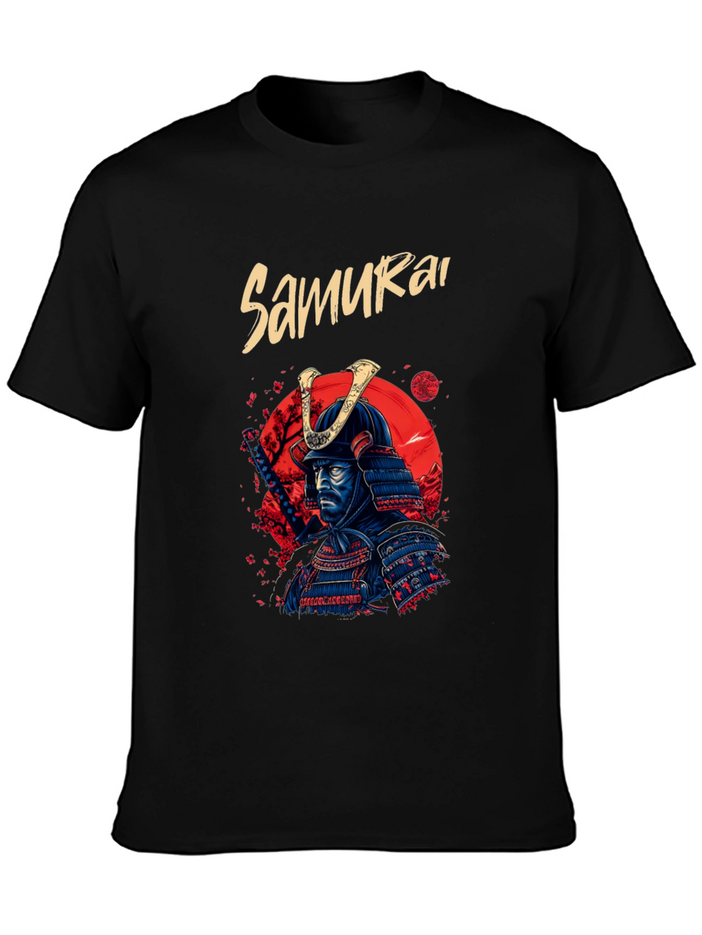 Samurai Warrior T-Shirt - Cool Graphic Tee