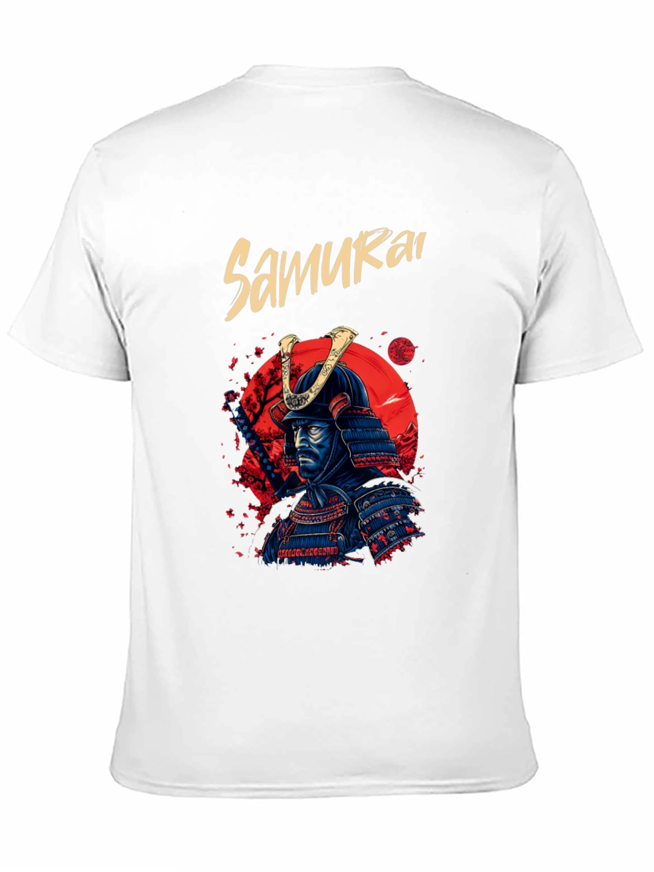 Samurai Warrior T-Shirt - Cool Graphic Tee