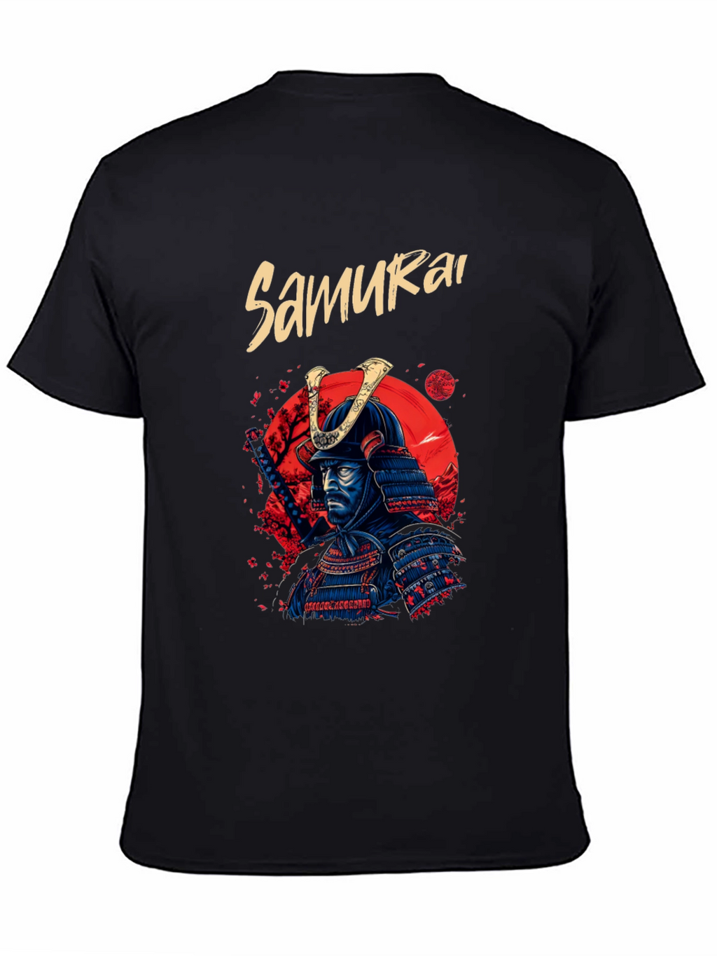 Samurai Warrior T-Shirt - Cool Graphic Tee