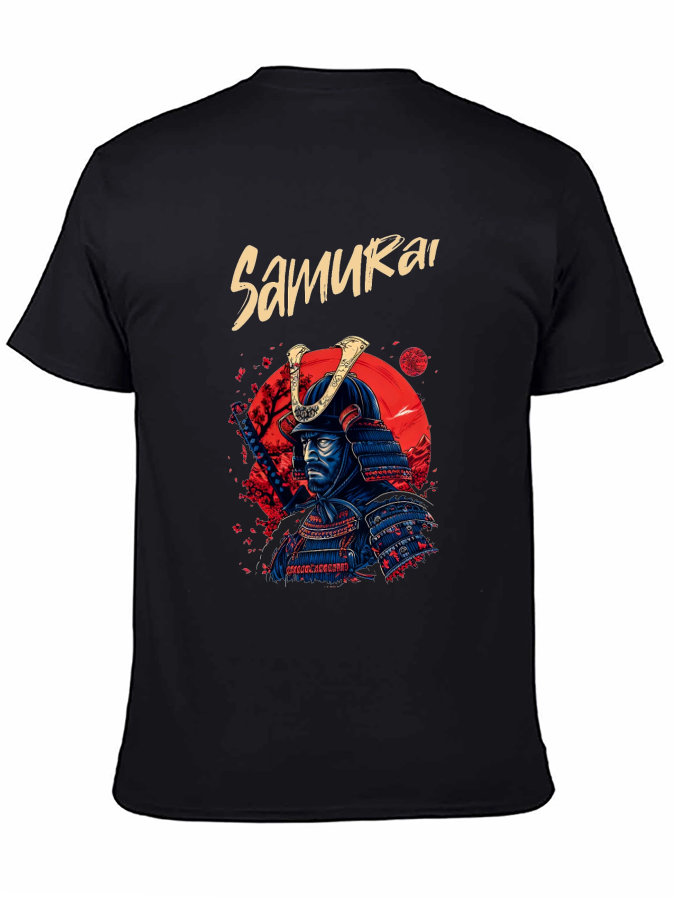 Samurai Warrior T-Shirt - Cool Graphic Tee