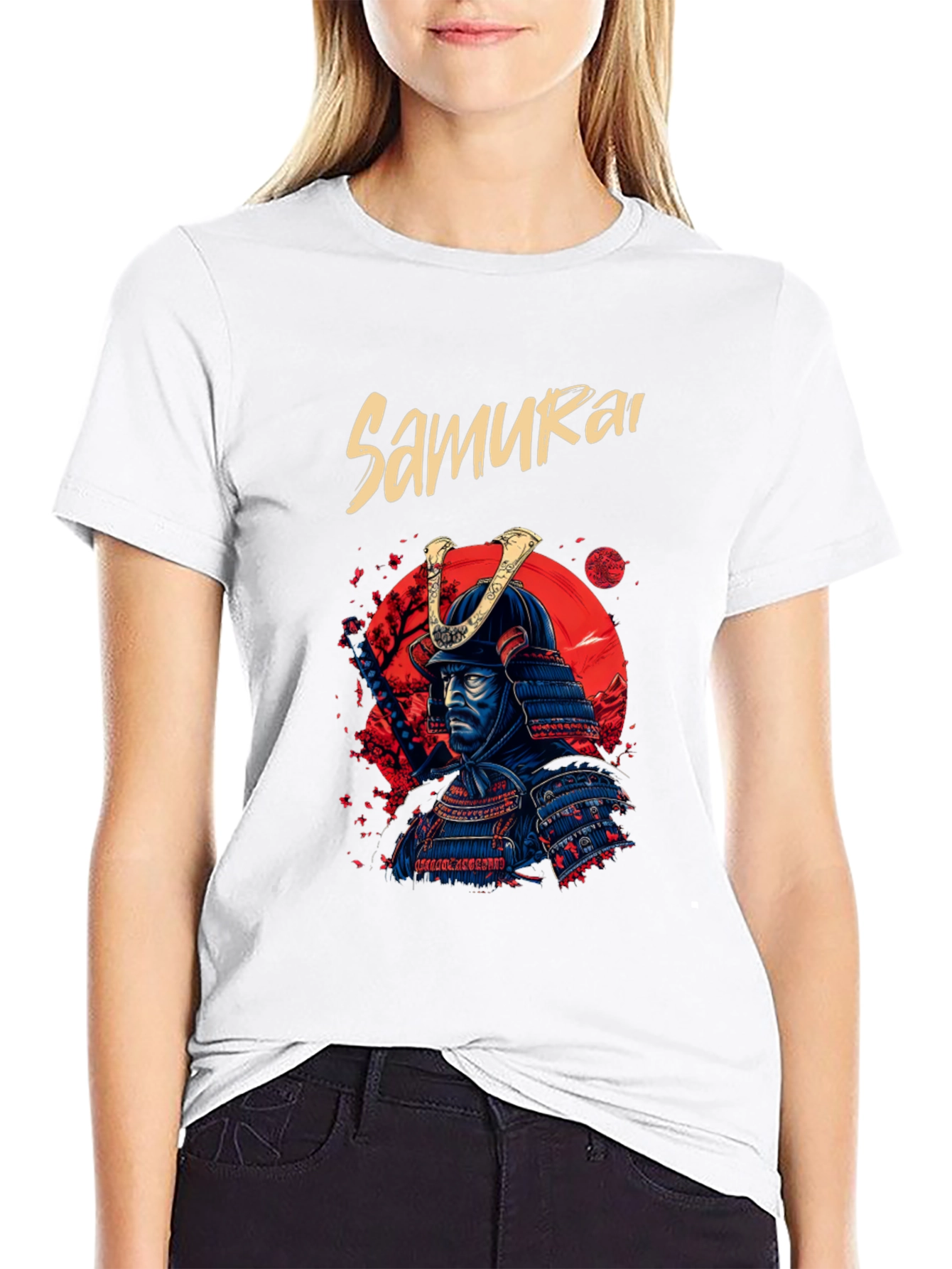Samurai Warrior T-Shirt - Cool Graphic Tee