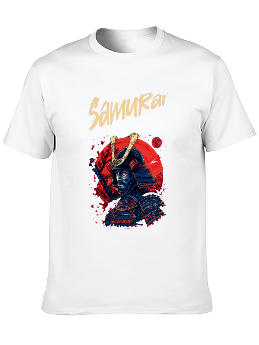 Samurai Warrior T-Shirt - Cool Graphic Tee