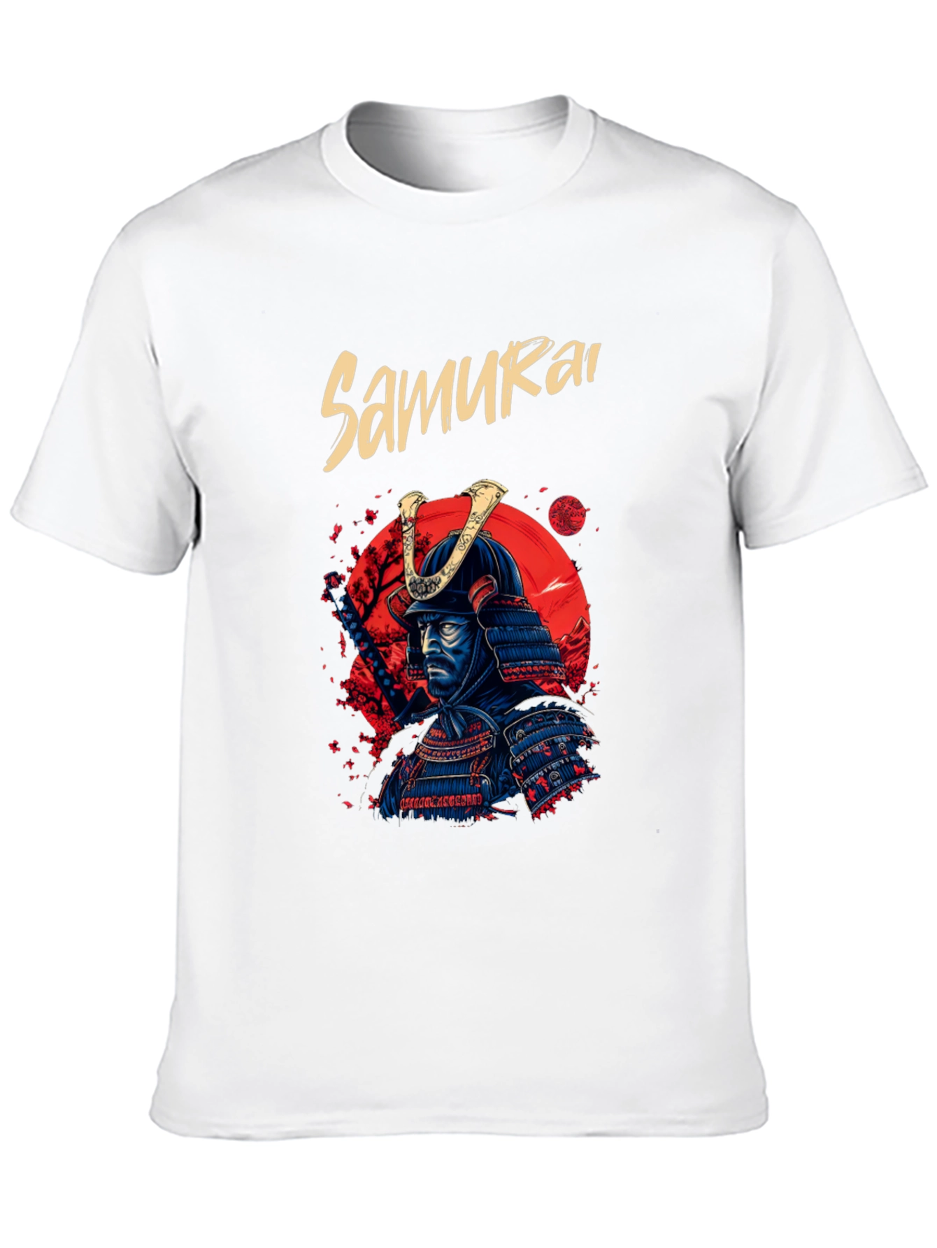 Samurai Warrior T-Shirt - Cool Graphic Tee