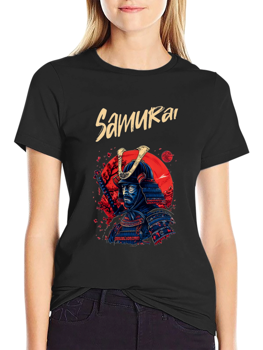 Samurai Warrior T-Shirt - Cool Graphic Tee