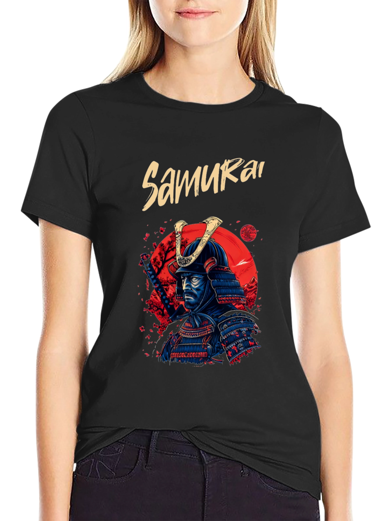 Samurai Warrior T-Shirt - Cool Graphic Tee