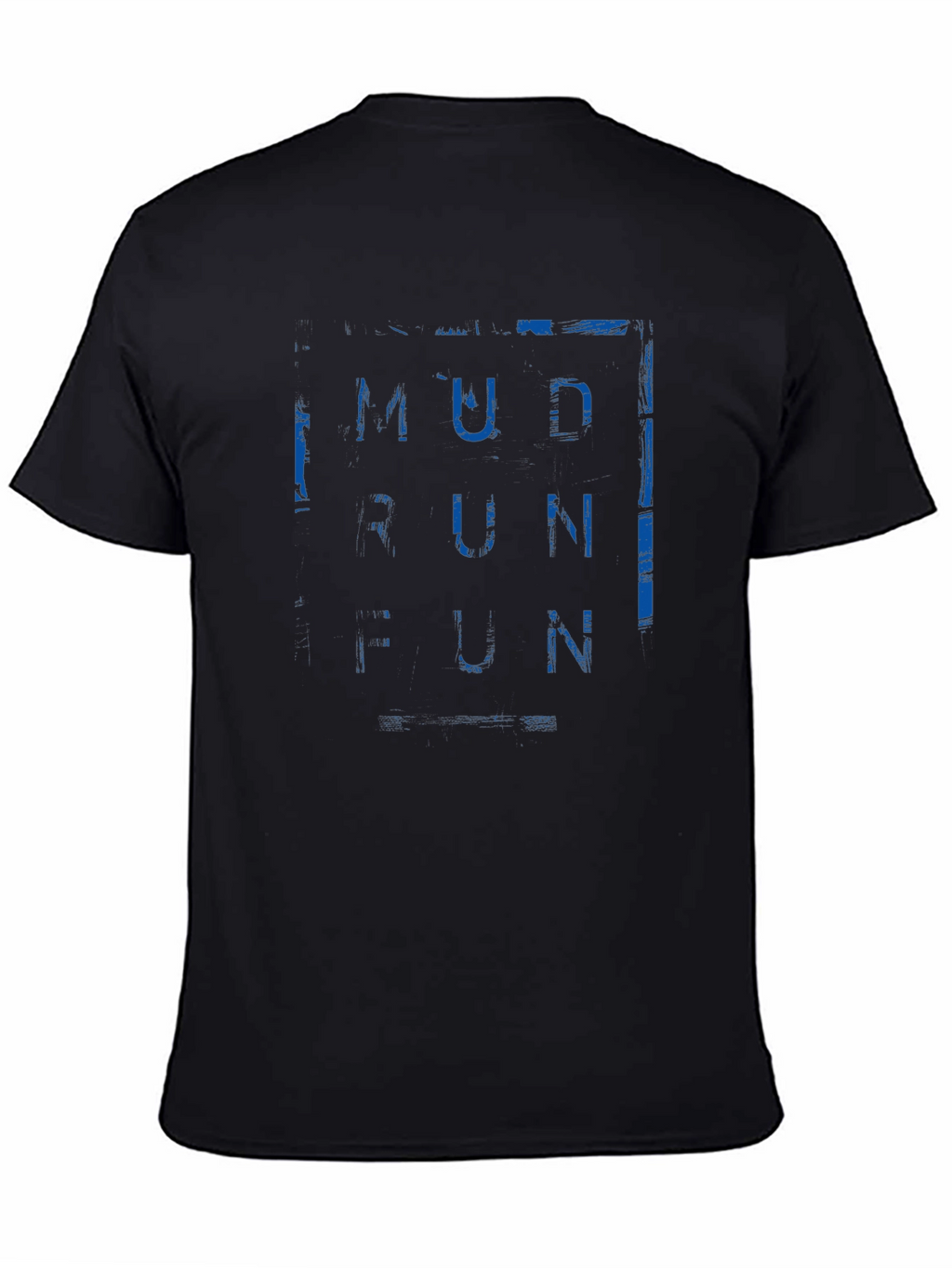 Mud Run Fun T-Shirt - Black