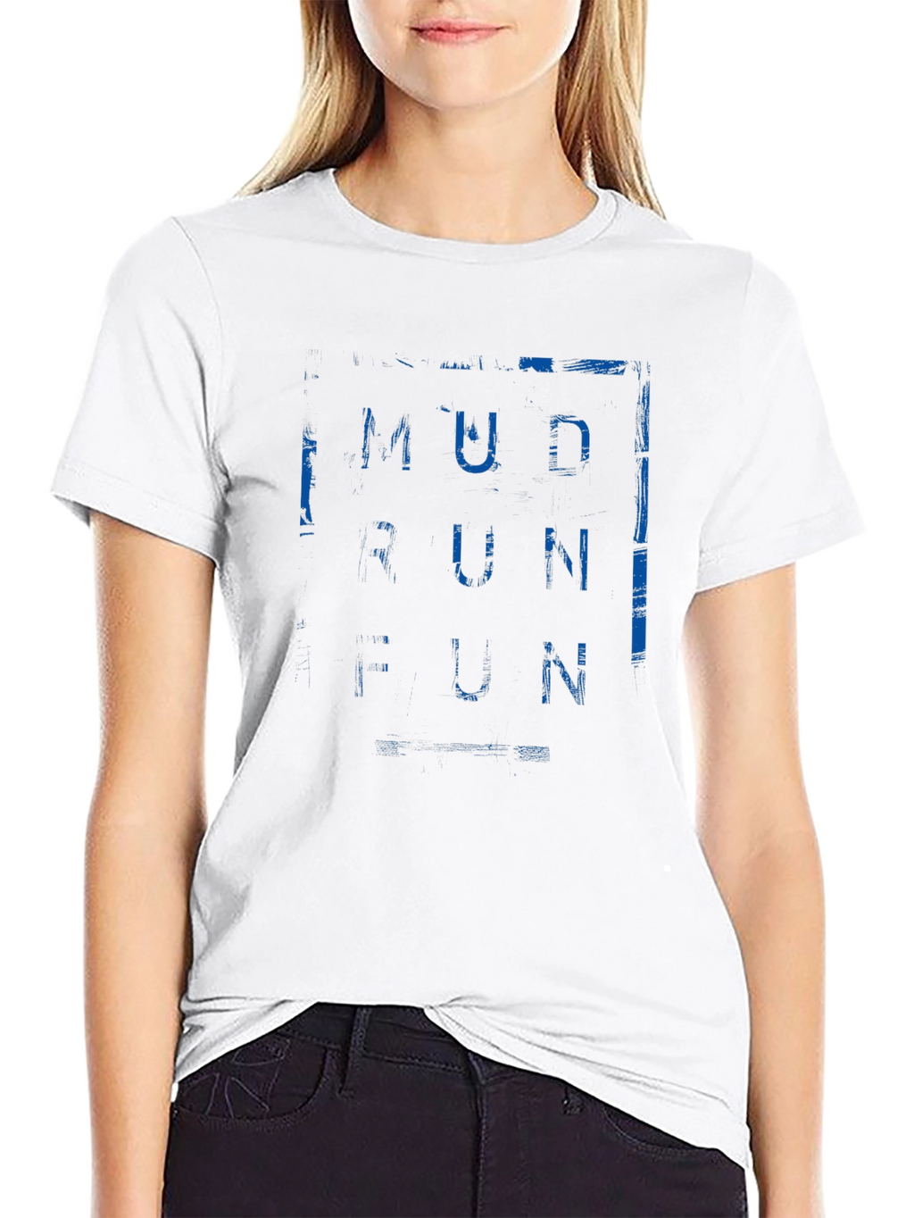 Mud Run Fun T-Shirt - Black