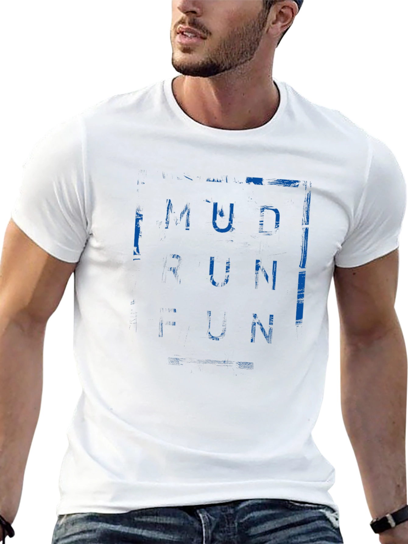 Mud Run Fun T-Shirt - Black