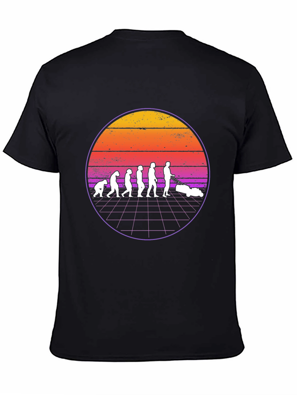 Evolution of Lawn Care T-Shirt