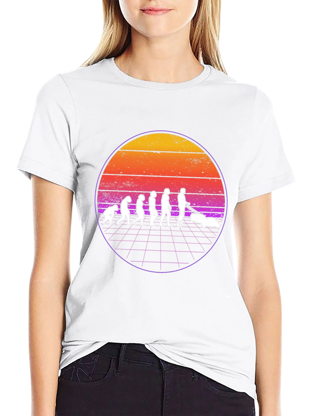 Evolution of Lawn Care T-Shirt