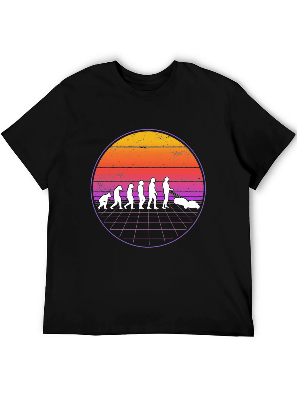 Evolution of Lawn Care T-Shirt