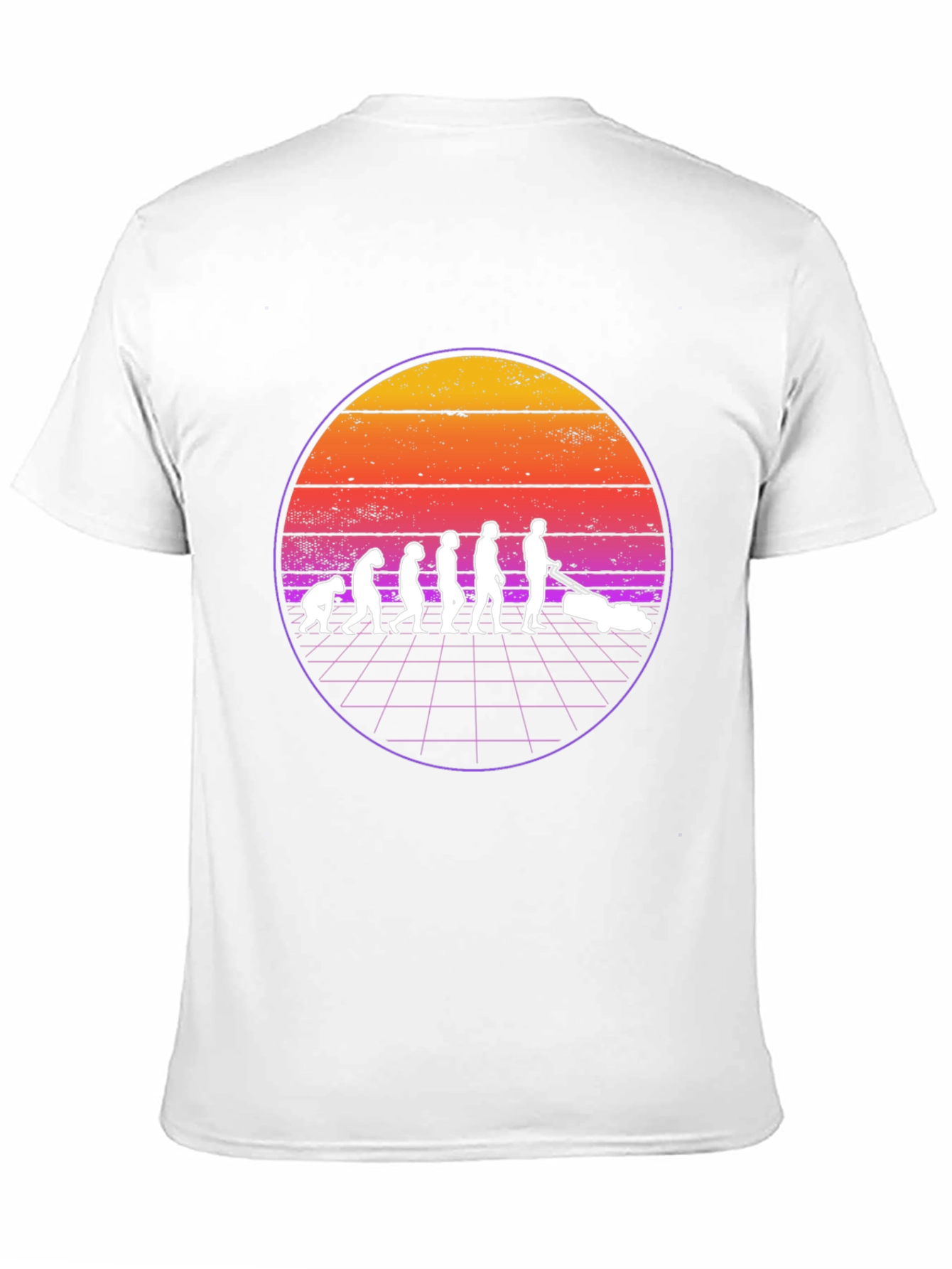 Evolution of Lawn Care T-Shirt