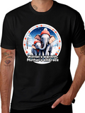 Elephant Mothers Embrace Winter T-Shirt