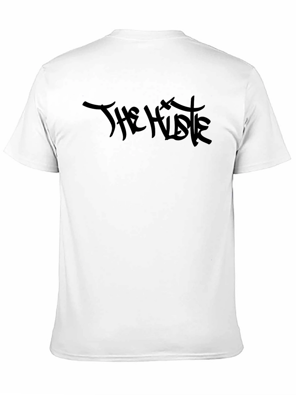 The Hustle Black Graphic Tee