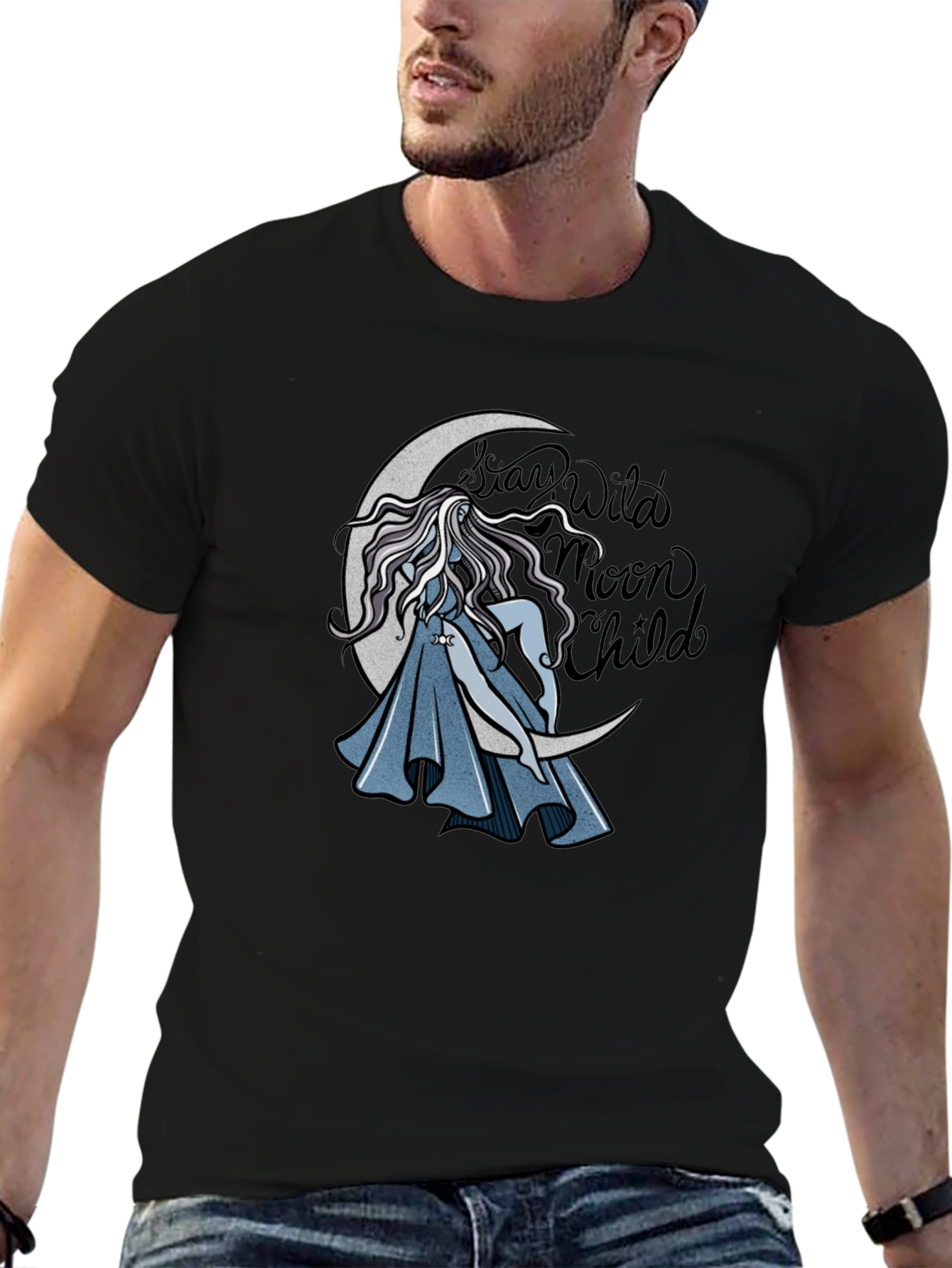 Stay Wild Moon Child Graphic T-Shirt