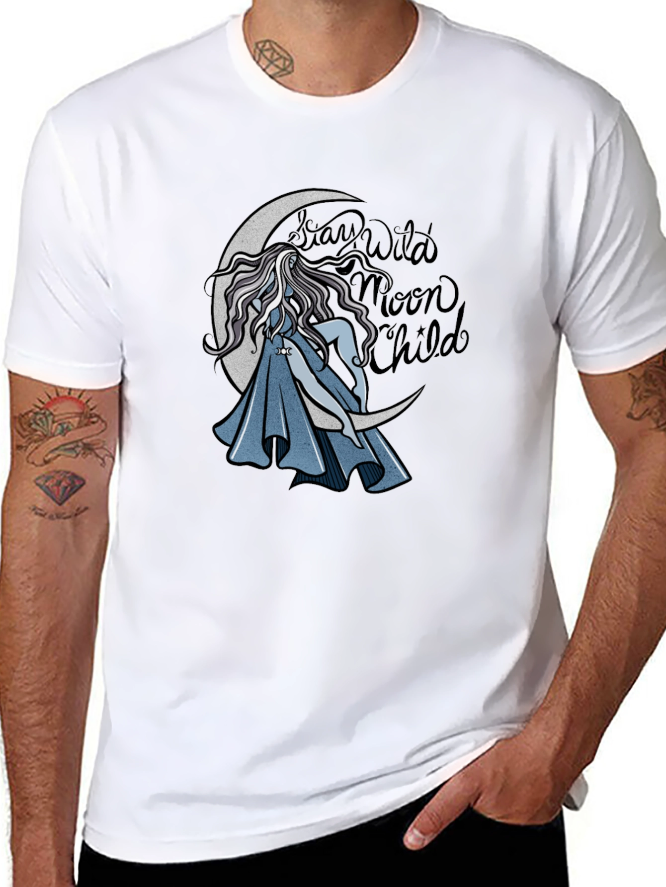 Stay Wild Moon Child Graphic T-Shirt