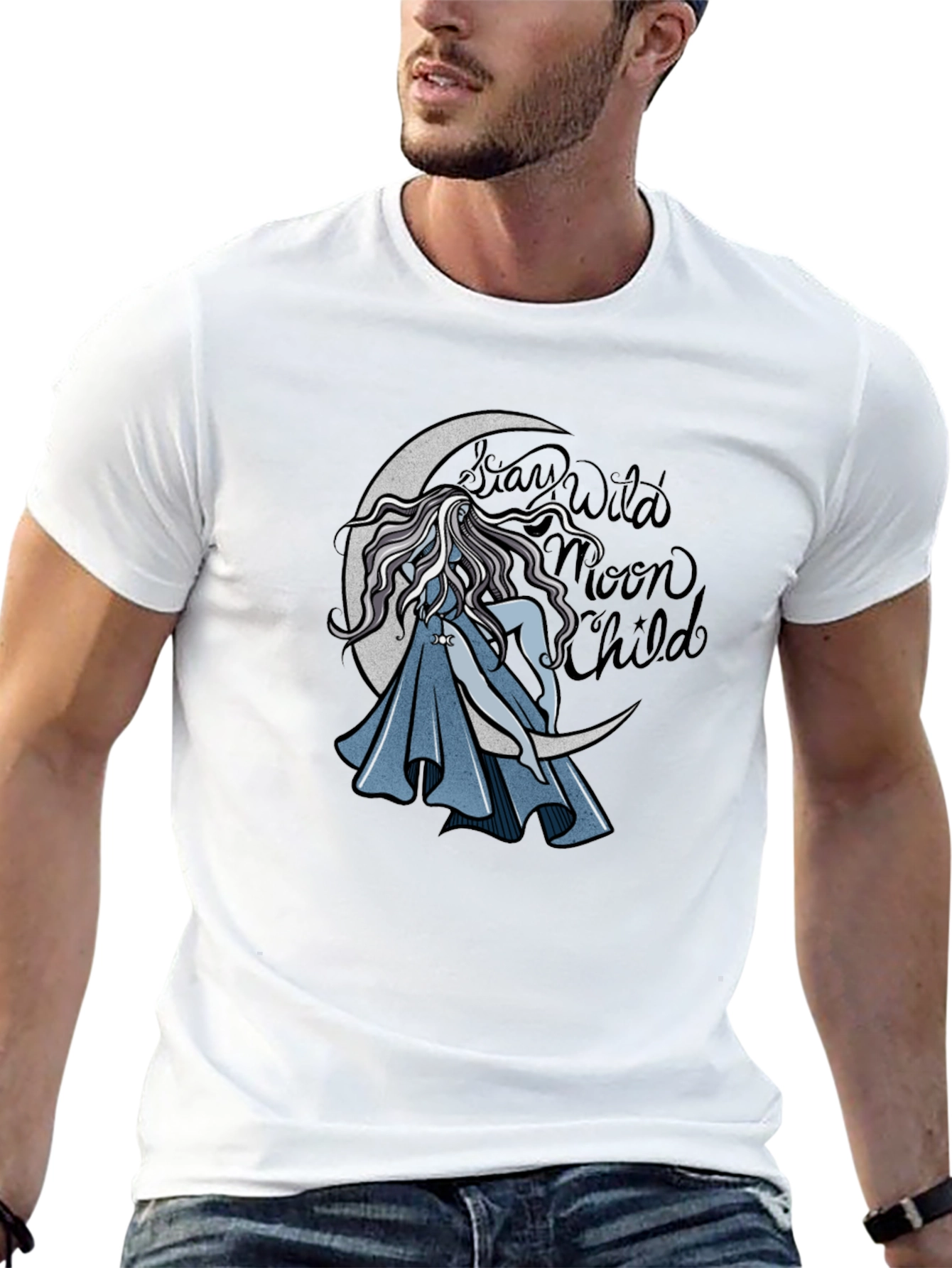 Stay Wild Moon Child Graphic T-Shirt