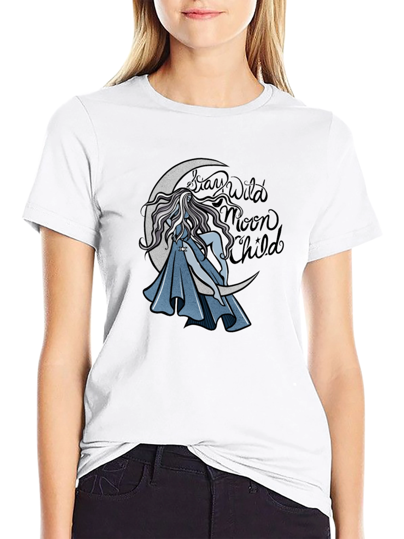 Stay Wild Moon Child Graphic T-Shirt