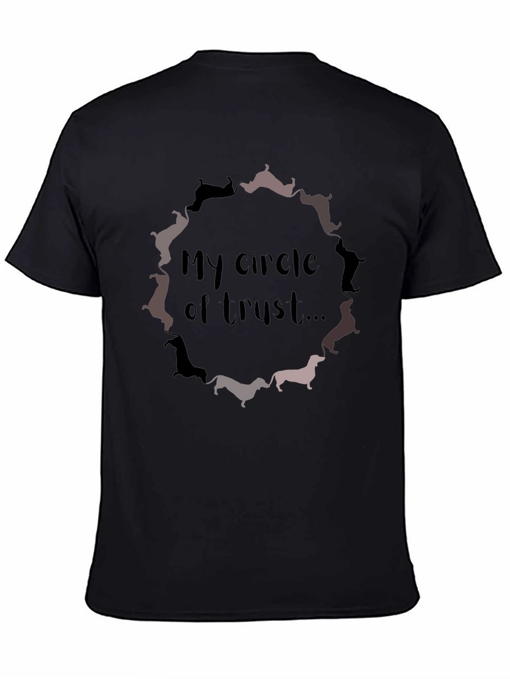 Dachshund Circle of Trust Graphic Tee