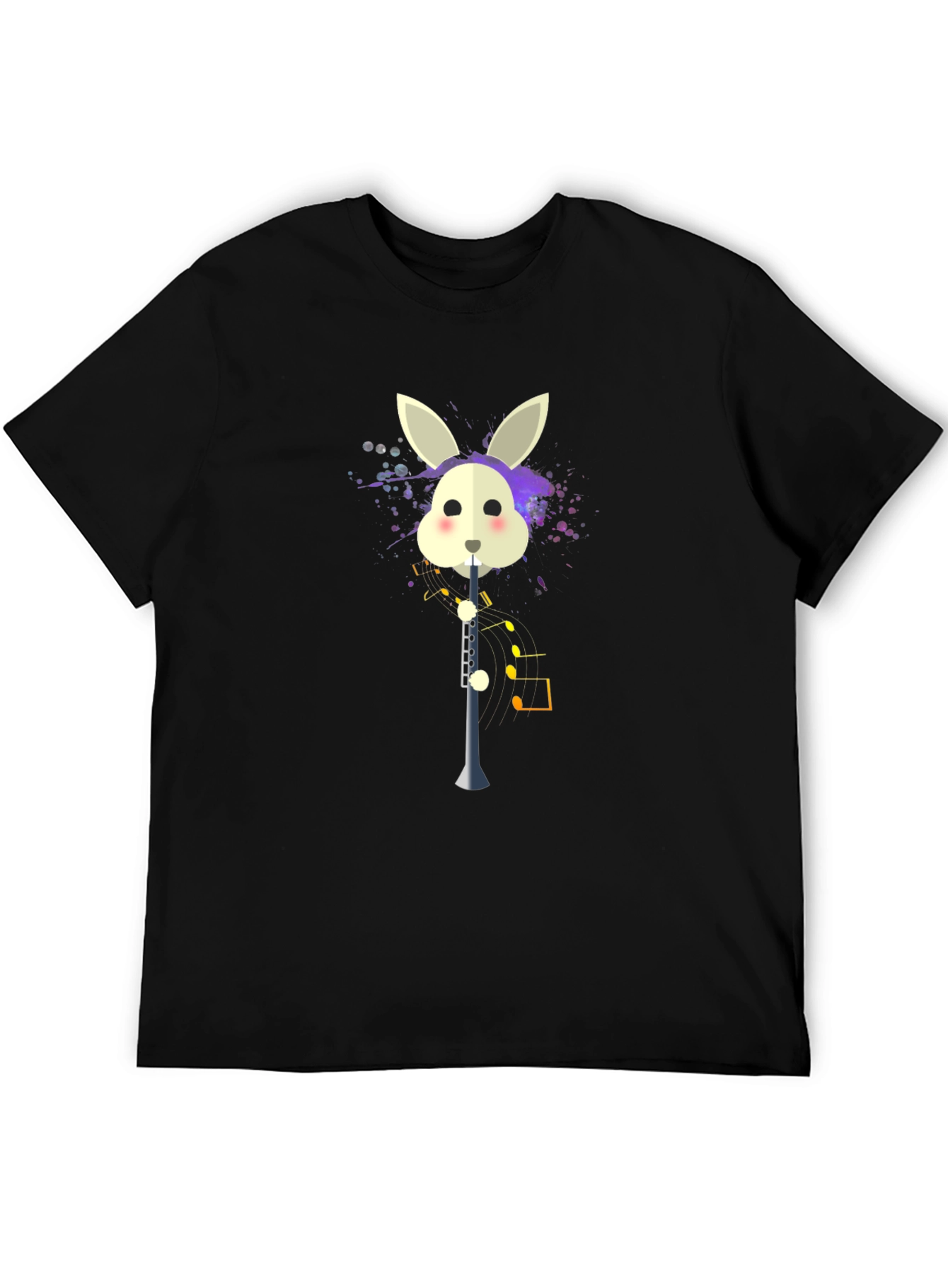 Musical Rabbit Unisex T-Shirt