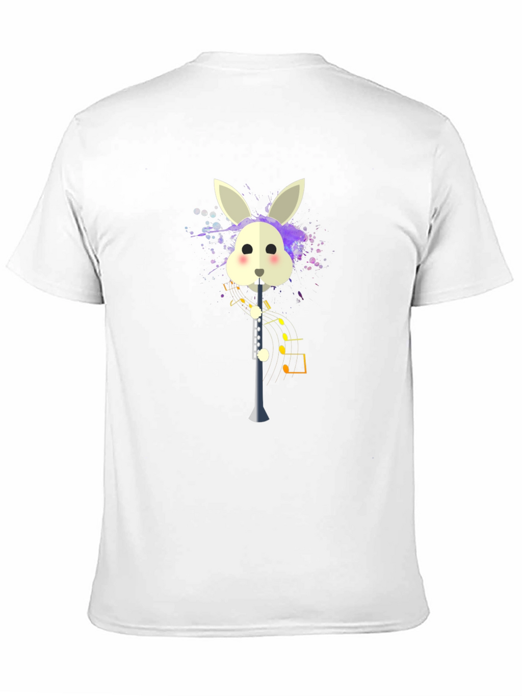 Musical Rabbit Unisex T-Shirt