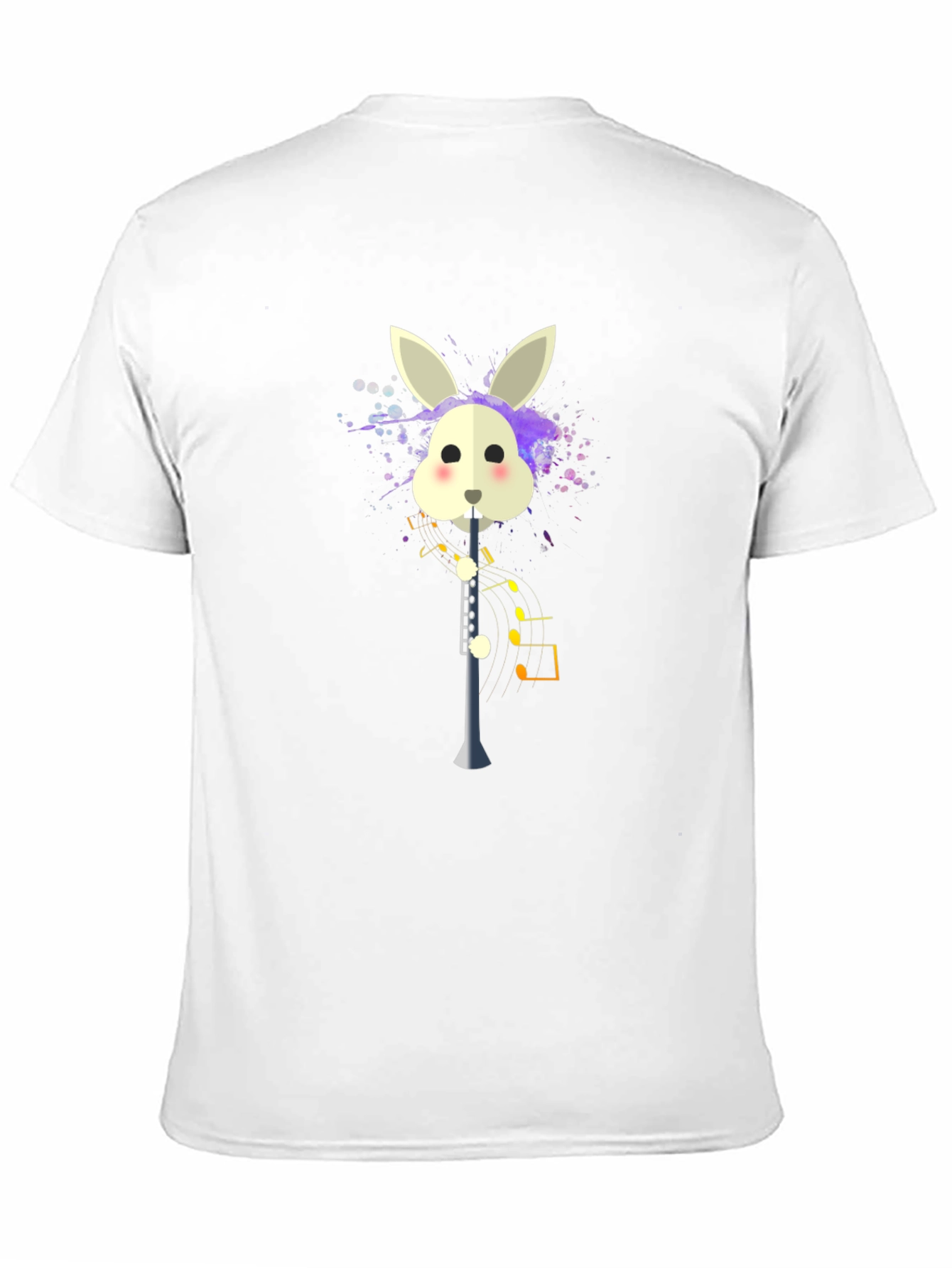 Musical Rabbit Unisex T-Shirt