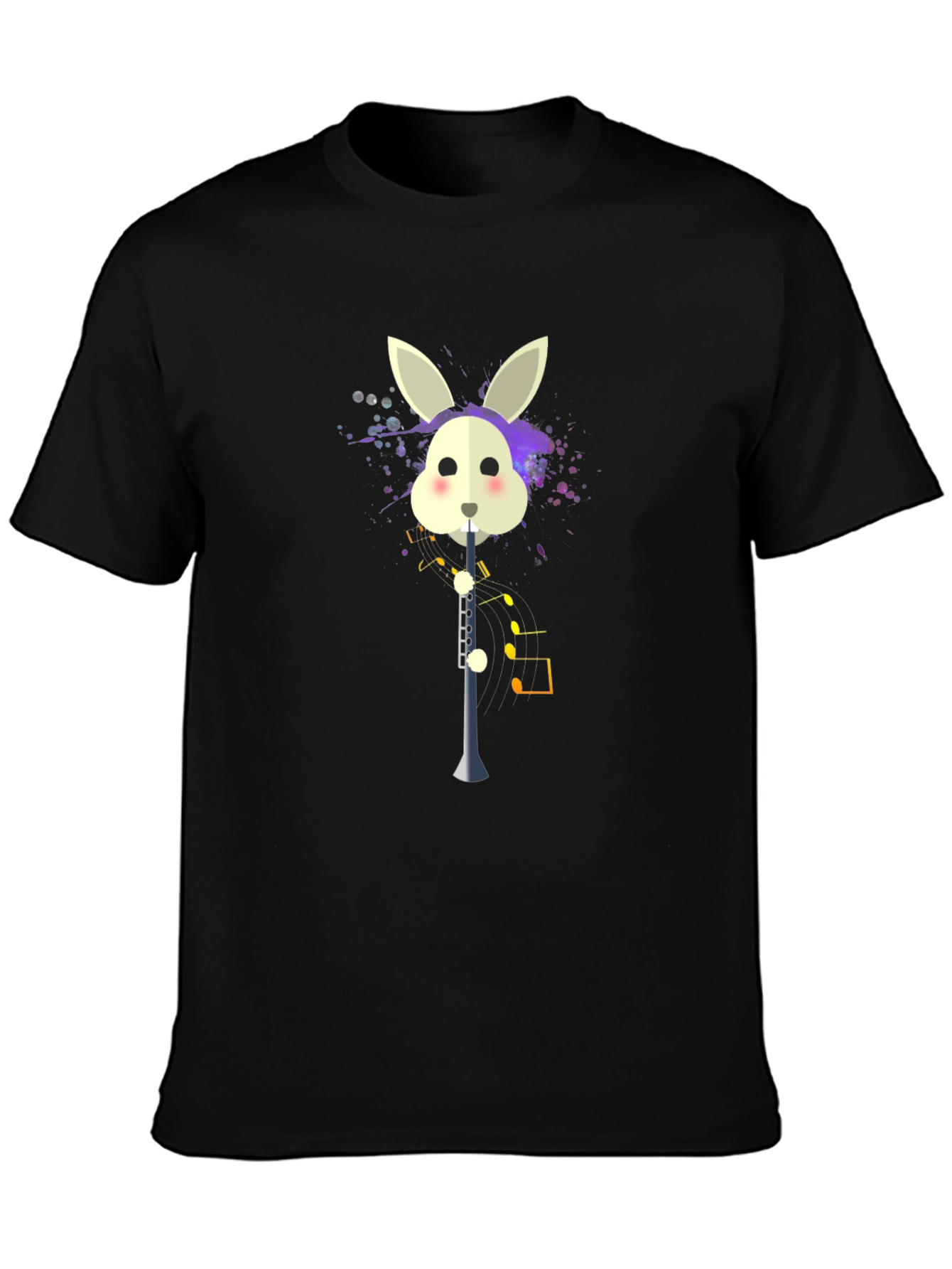 Musical Rabbit Unisex T-Shirt