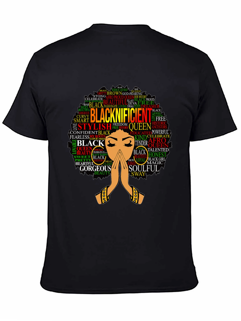 Blacknificent Queen Graphic Tee - Stylish & Empowering