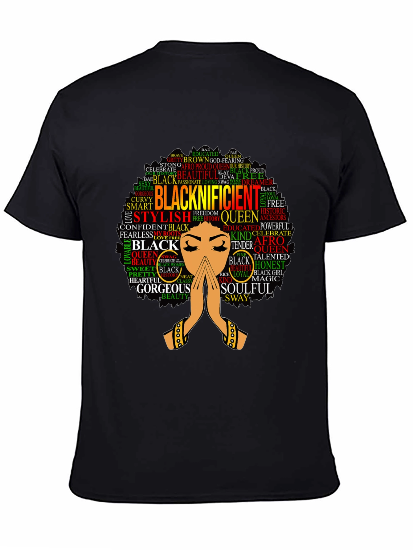 Blacknificent Queen Graphic Tee - Stylish & Empowering