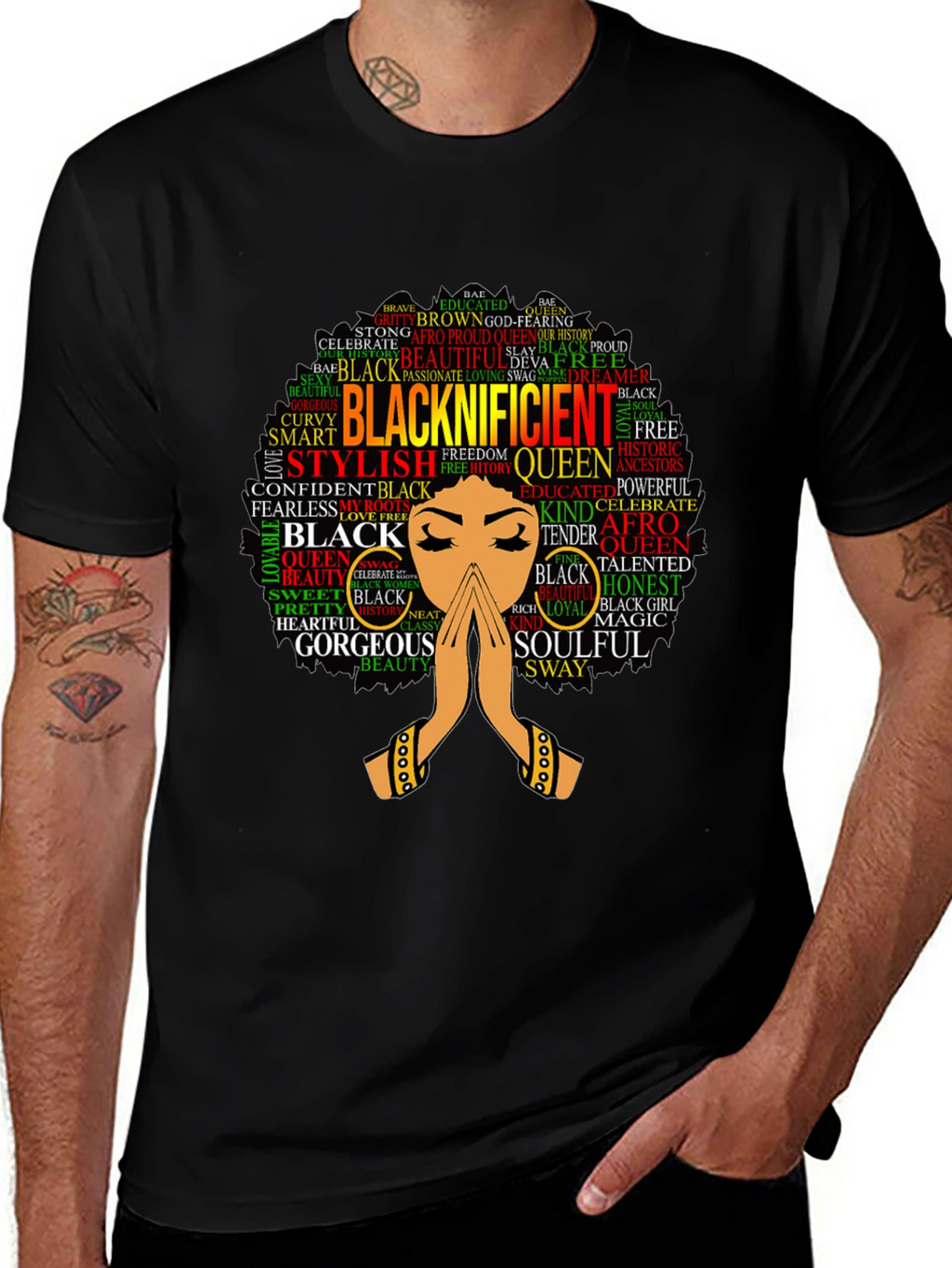 Blacknificent Queen Graphic Tee - Stylish & Empowering