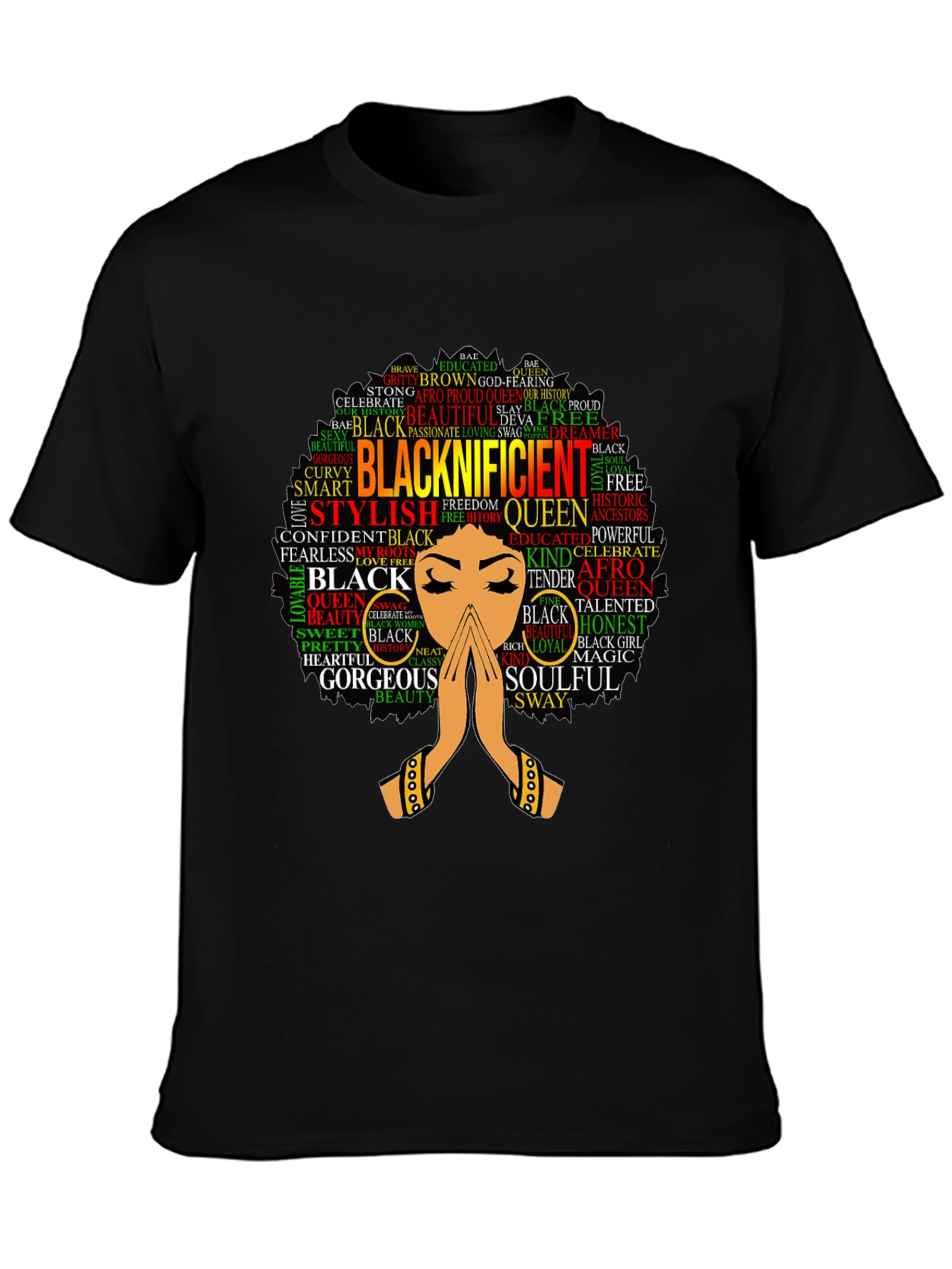 Blacknificent Queen Graphic Tee - Stylish & Empowering