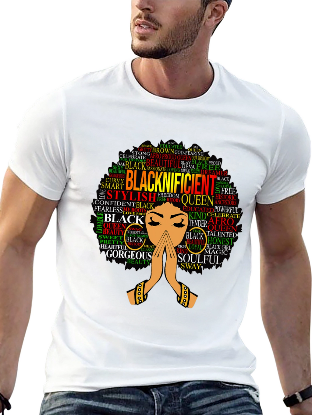 Blacknificent Queen Graphic Tee - Stylish & Empowering