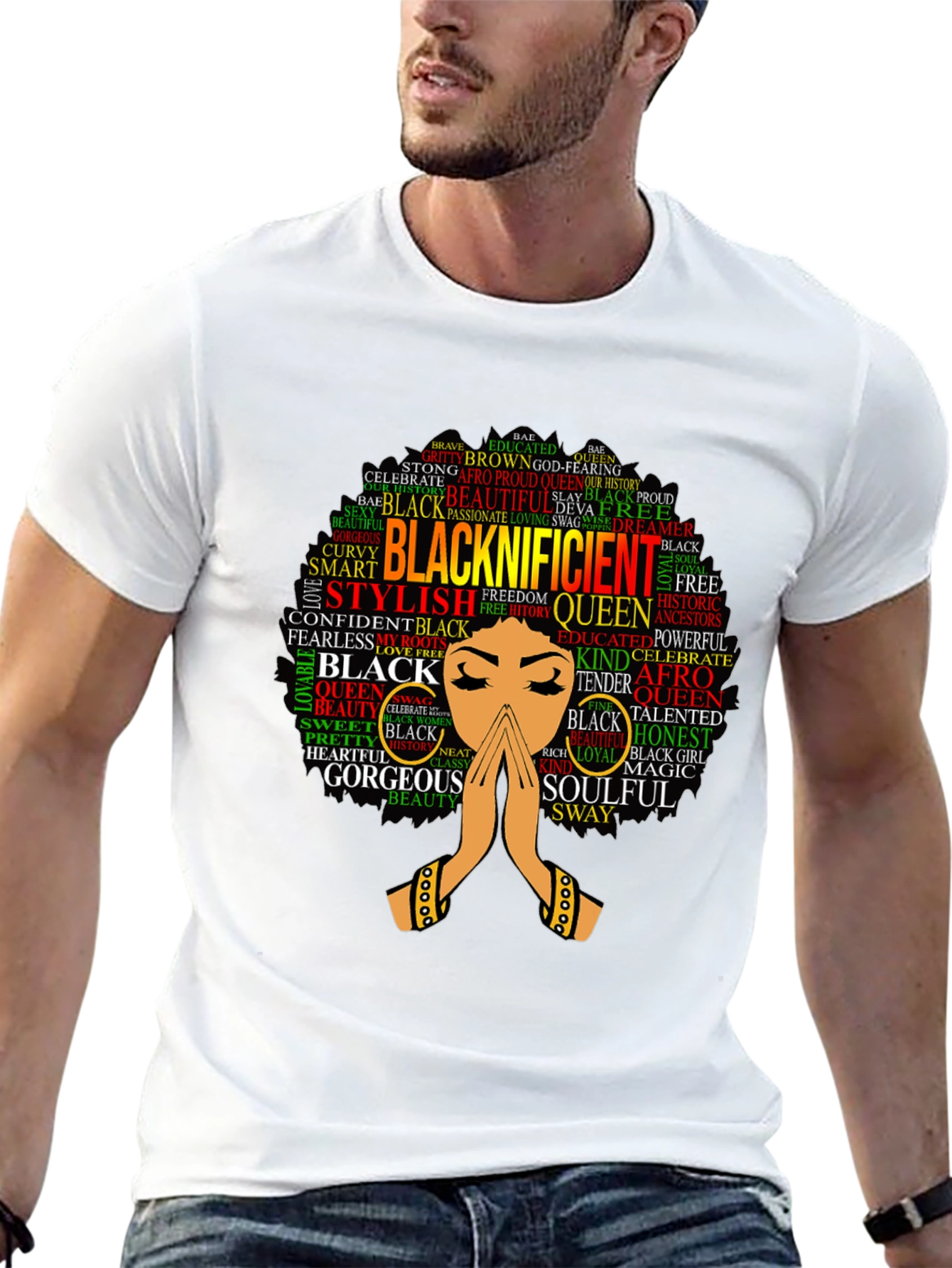 Blacknificent Queen Graphic Tee - Stylish & Empowering